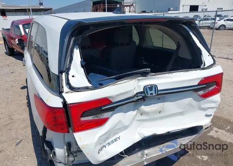 2022 Honda Odyssey Ex z USA, uszkodzony, nr VIN 5FNRL6H58NB053071